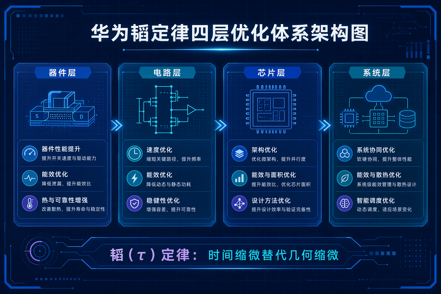 韬定律四层优化体系图